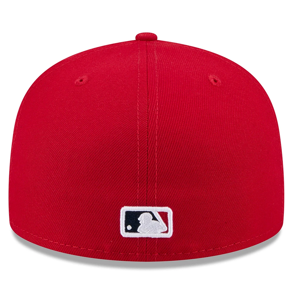 Men's New Era  Navy Cleveland Guardians 2025 Jackie Robinson Day 59FIFTY Fitted Hat