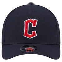 Casquette ajustable Cleveland Guardians 9FORTY M-Crown New Era pour homme bleu marine