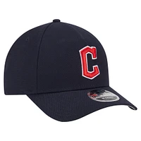 Casquette ajustable Cleveland Guardians 9FORTY M-Crown New Era pour homme bleu marine