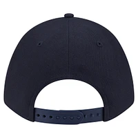 Casquette ajustable Cleveland Guardians 9FORTY M-Crown New Era pour homme bleu marine