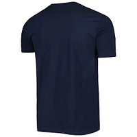 T-shirt d'entraînement au bâton New Era bleu marine Cleveland Guardians pour homme