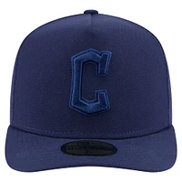 Men's New Era Navy Cleveland Guardians Color Pack A-Frame 59FIFTY Fitted Hat