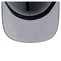 Men's New Era Navy Cleveland Guardians Color Pack A-Frame 59FIFTY Fitted Hat