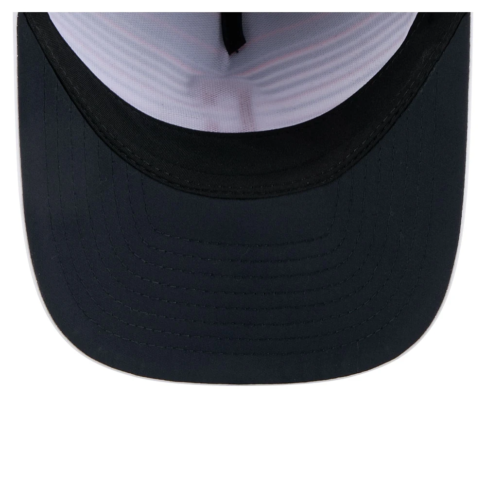 Men's New Era  Navy Cleveland Guardians Gradient 9FORTY M-Crown Adjustable Hat