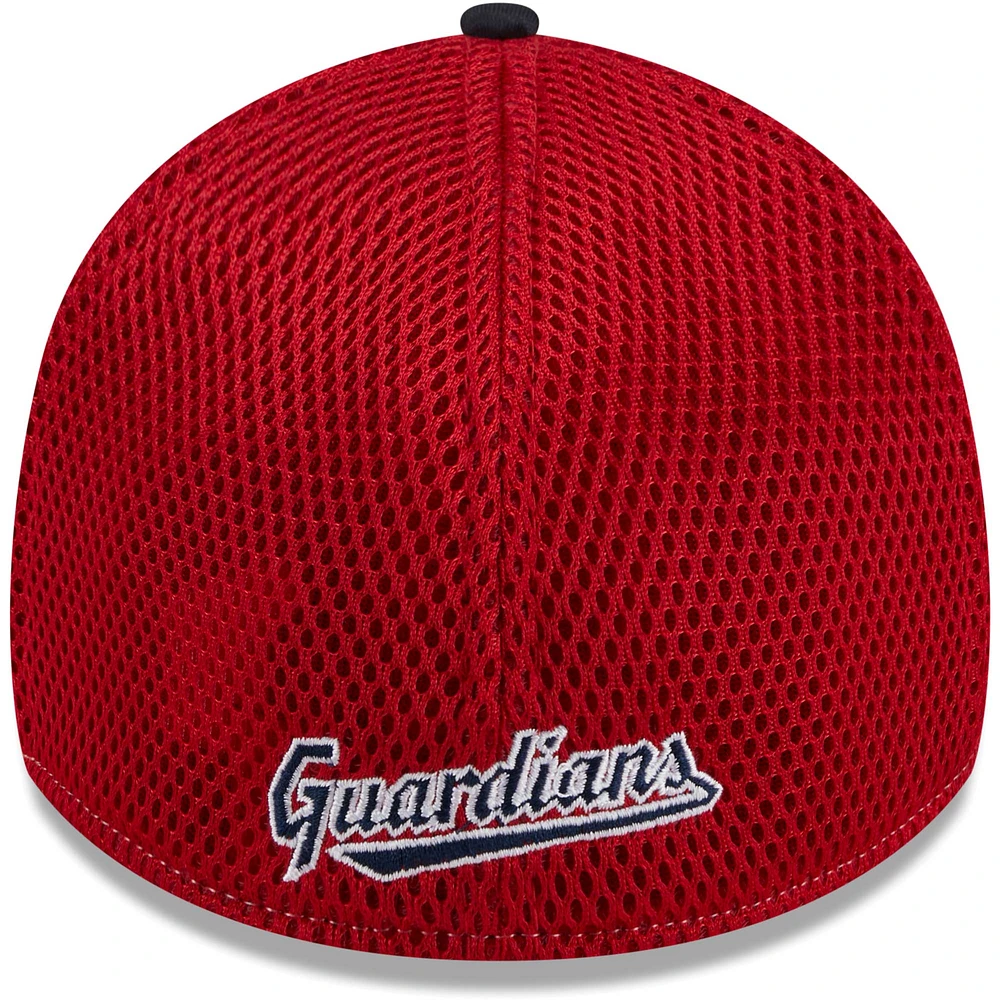 Casquette flexible New Era Cleveland Guardians Neo 39THIRTY pour hommes