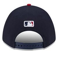 Men's New Era  Navy Cleveland Guardians Player Replica 9FORTY Adjustable Hat