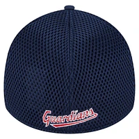 Men's New Era Navy Cleveland Guardians Subtle Camo 39THIRTY Flex Hat