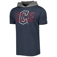 Men's New Era Navy Cleveland Guardians Team Hoodie T-Shirt