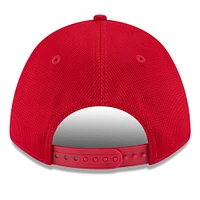 Casquette ajustable 9FORTY Cleveland Guardians 2025 Spring Training pour homme New Era rouge