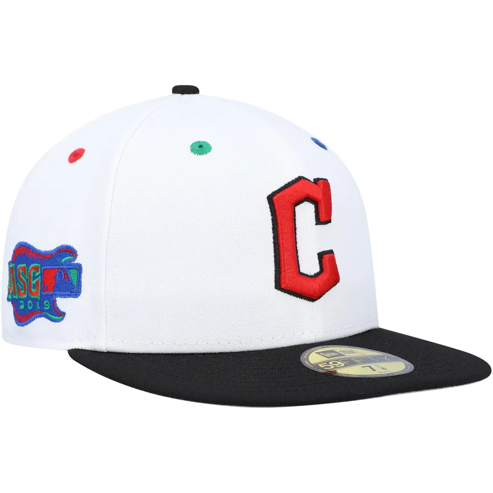 Lids Cleveland Guardians New Era White Logo 59FIFTY Fitted Hat