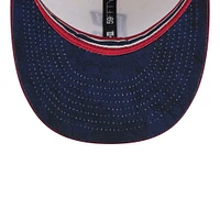 Casquette ajustée 59FIFTY à profil bas New Era pour hommes, Cleveland Guardians 2024 City Connect Low Profile, blanc/rouge