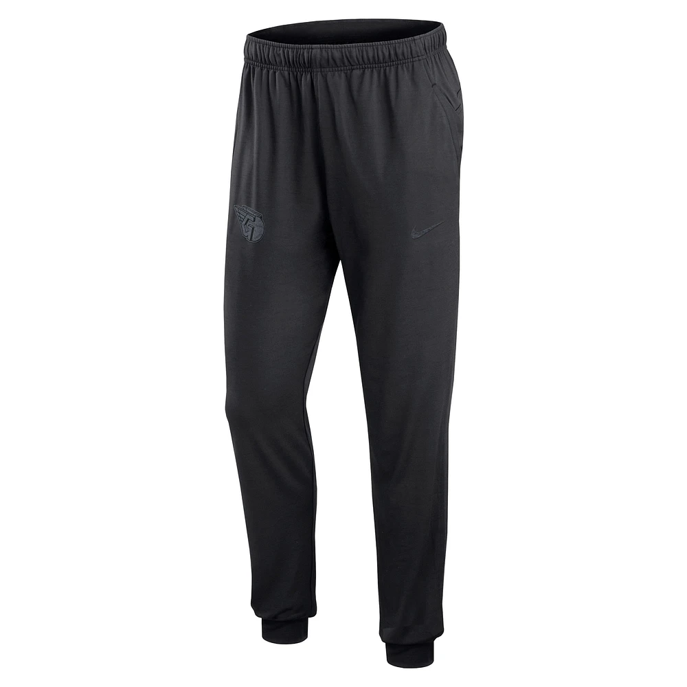 Pantalon de performance voyage Nike Cleveland Guardians Authentic Collection pour homme, noir