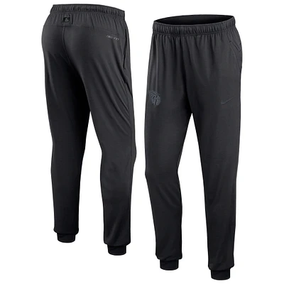 Pantalon de performance voyage Nike Cleveland Guardians Authentic Collection pour homme, noir