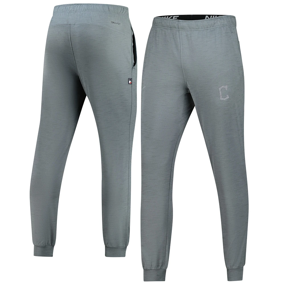 Pantalon de voyage Nike pour homme, gris chiné, Cleveland Guardians