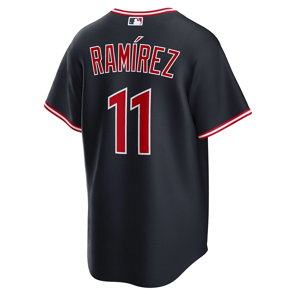 Men's Nike José Ramírez Navy Cleveland Guardians Alternate 2.0 Replica Jersey