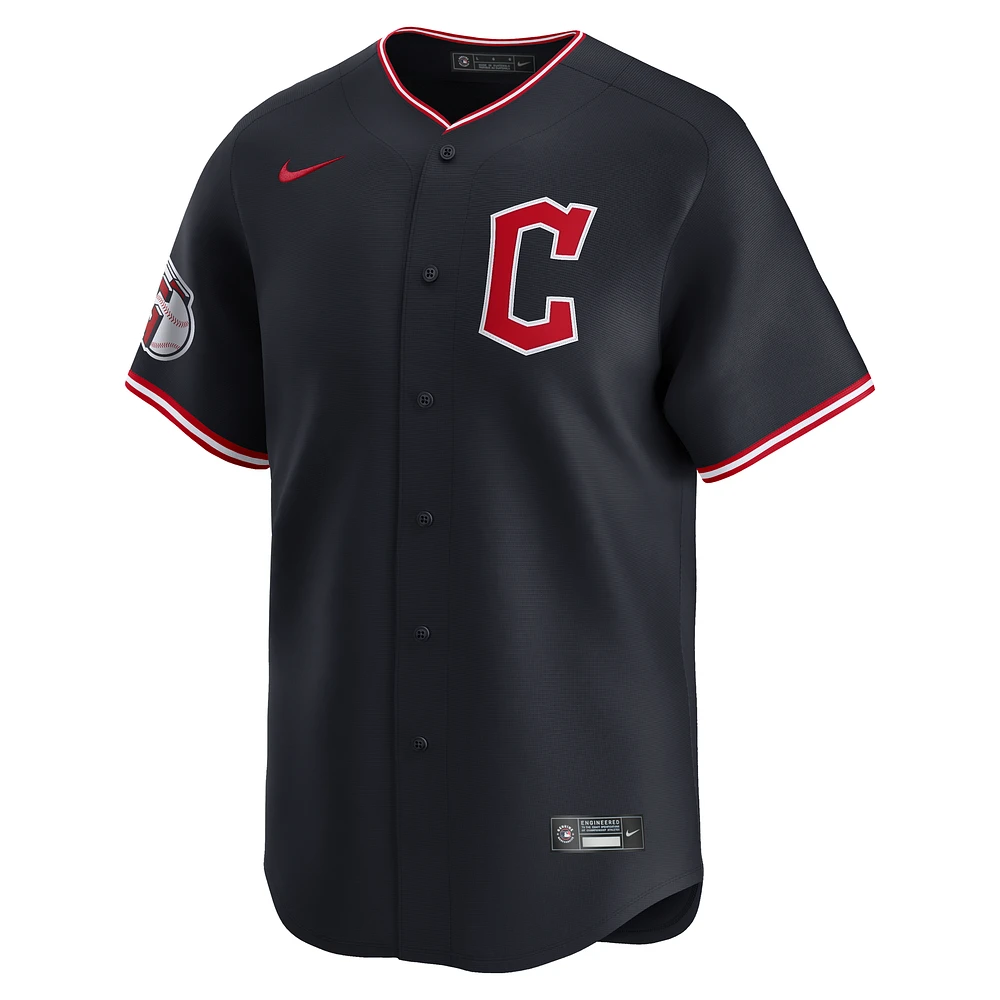 Men's Nike José Ramírez Navy Cleveland Guardians Alternate Limited Player Jersey