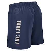 Men's Nike Navy Cleveland Guardians 2024 City Connect Woven Victory Performance Shorts