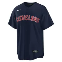 Cleveland Guardians Nike Alternate Replica Jersey - Navy