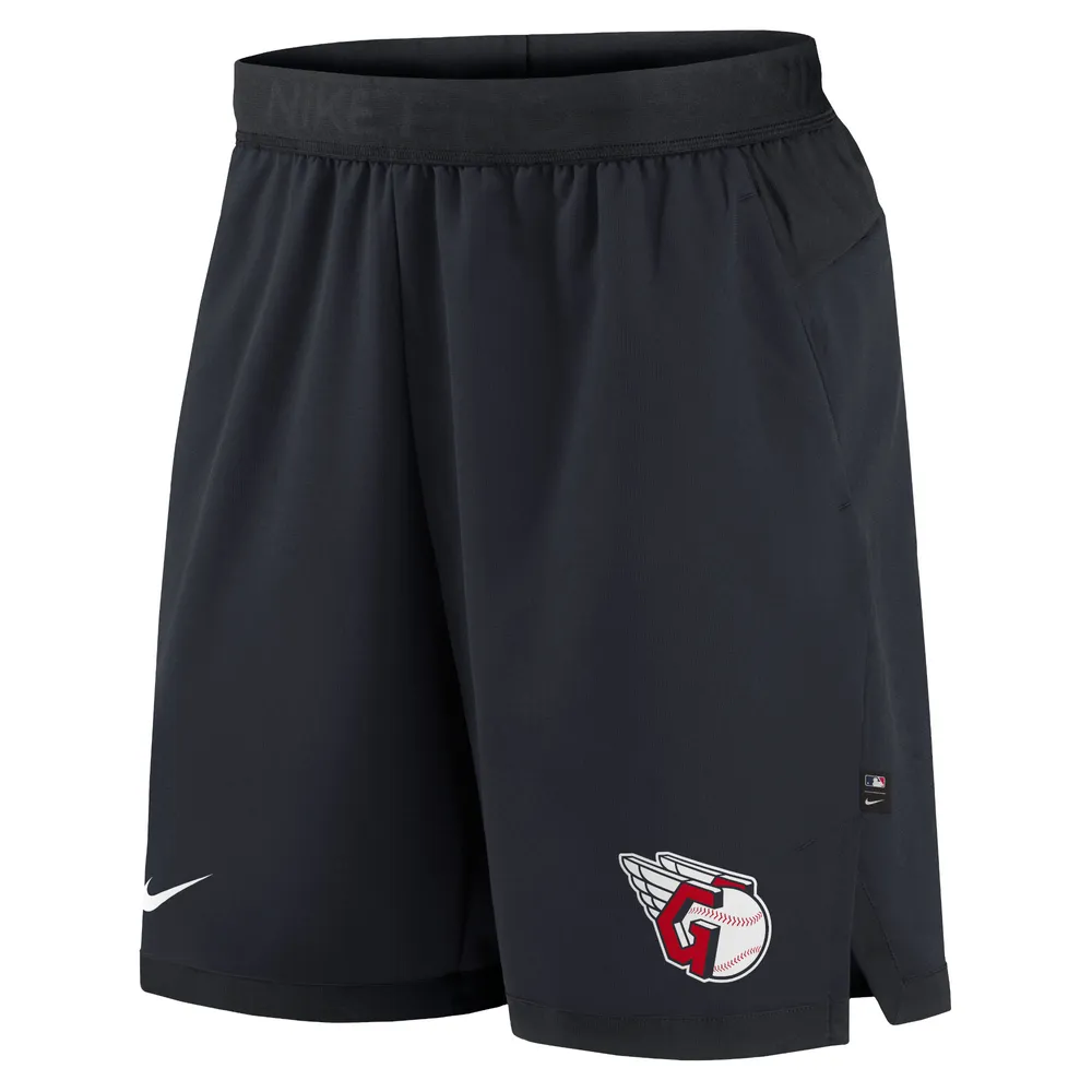 Men's Nike Navy Cleveland Guardians Authentic Collection Flex Vent Performance Shorts