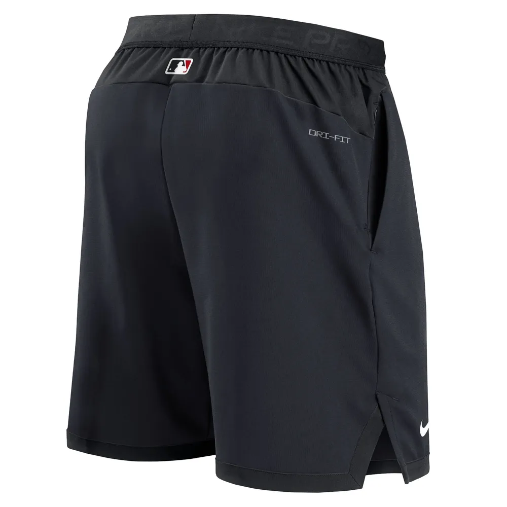 Men's Nike Navy Cleveland Guardians Authentic Collection Flex Vent Performance Shorts