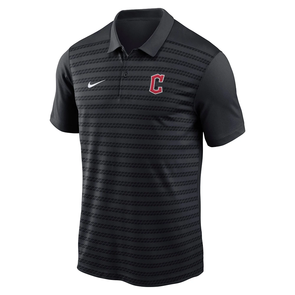 Men's Nike Navy Cleveland Guardians Authentic Collection Victory Performance Polo