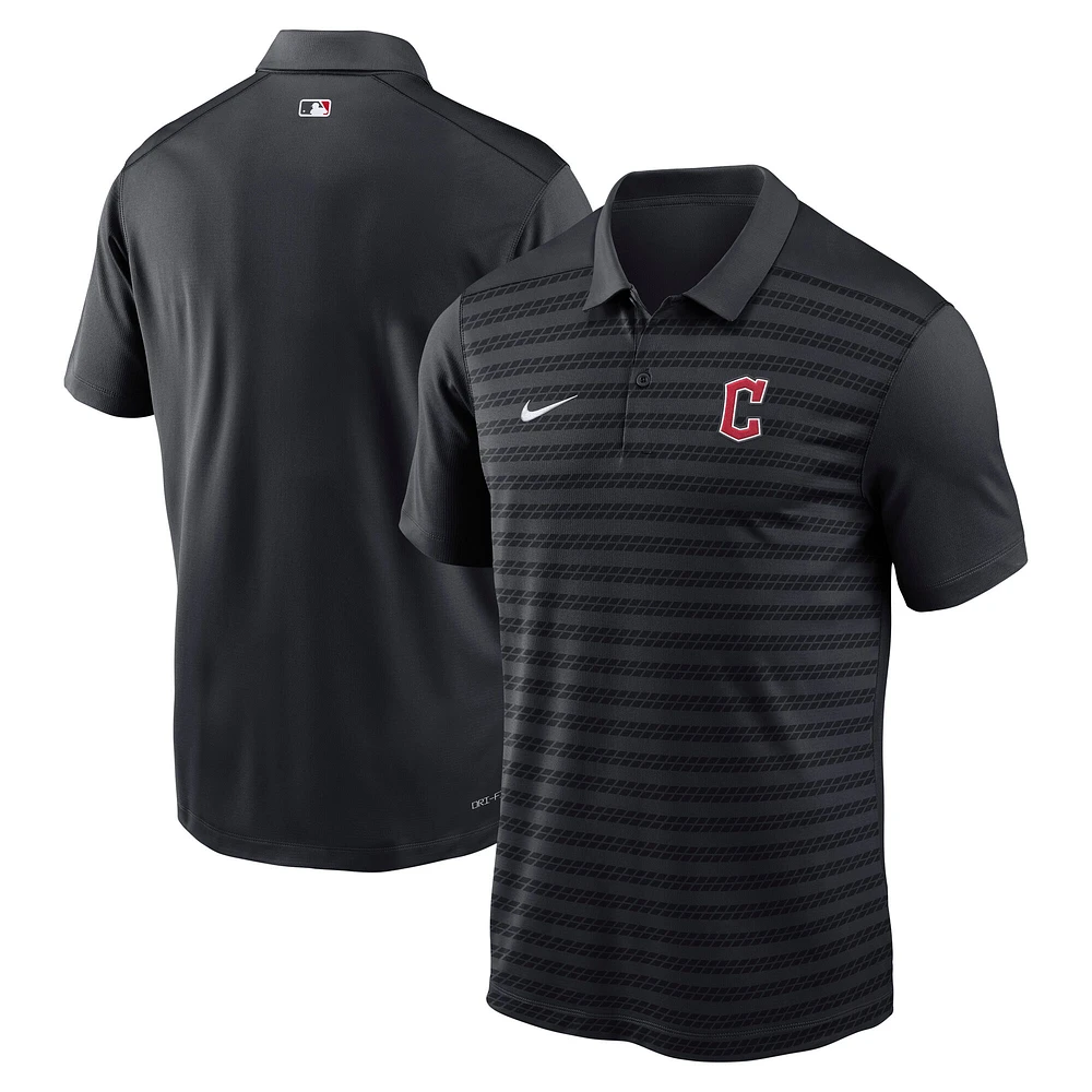 Men's Nike Navy Cleveland Guardians Authentic Collection Victory Performance Polo