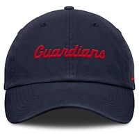 Men's Nike Navy Cleveland Guardians Club Adjustable Hat