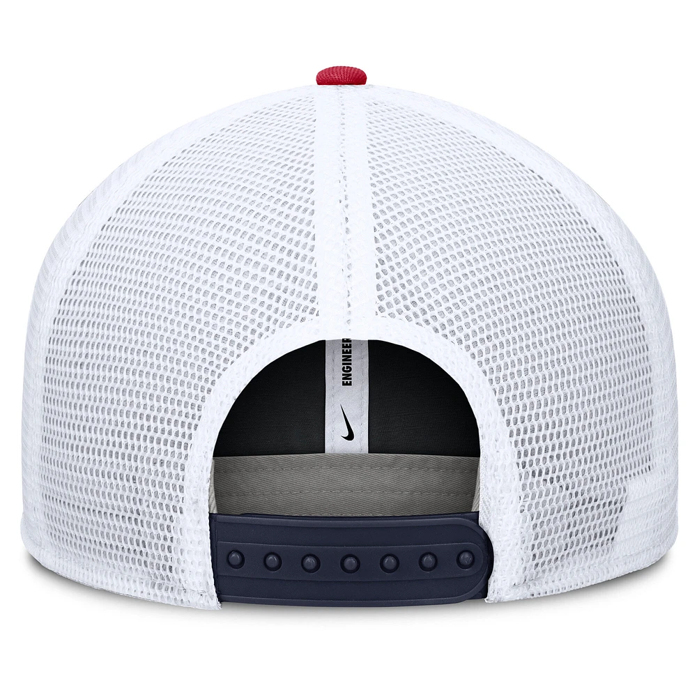 Men's Nike  Navy Cleveland Guardians Pro Trucker Snapback Hat