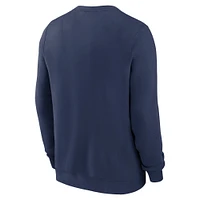 Men's Nike Navy Cleveland Guardians Pullover Sweatshirt