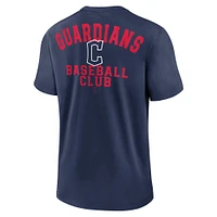 T-shirt Nike bleu marine Cleveland Guardians Statement pour homme