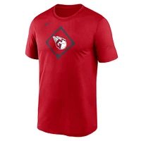 Men's Nike Red Cleveland Guardians Icon Legend Performance T-Shirt