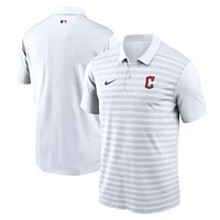 Men's Nike White Cleveland Guardians Authentic Collection Victory Performance Polo
