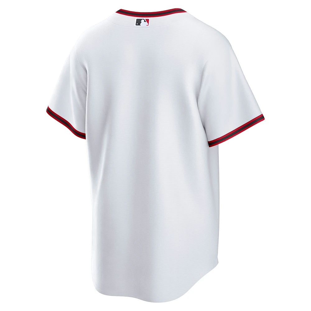 Men's Nike  White Cleveland Guardians Home Blank Replica Jersey