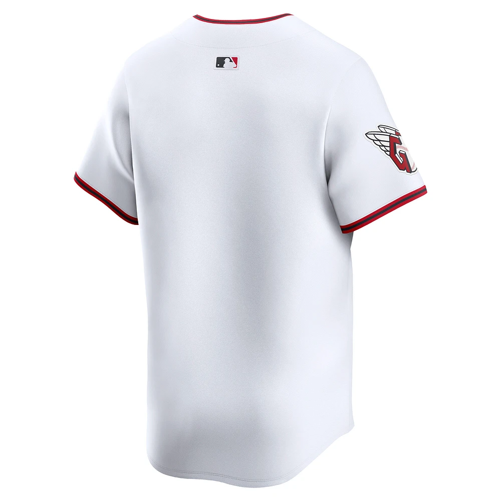 Men's Nike White Cleveland Guardians Home Limited Jersey