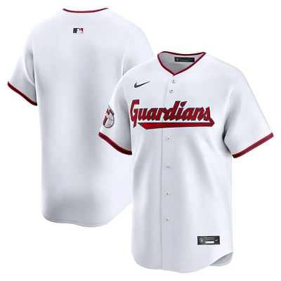Men's Nike White Cleveland Guardians Home Limited Jersey