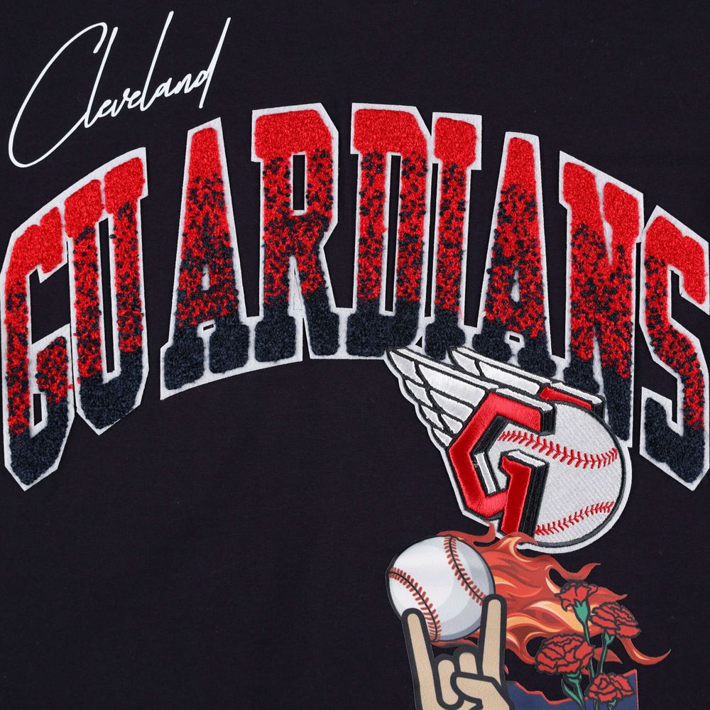 Men's Cleveland Indians Pro Standard Navy Team T-Shirt