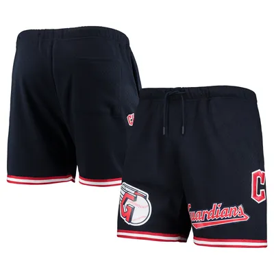 Cleveland Guardians Pro Standard Logo Mesh Shorts - Navy