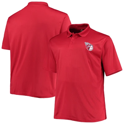 Polo Cleveland Guardians Big & Tall rouge pour homme