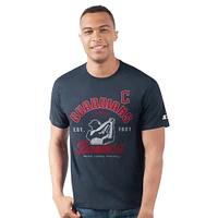 T-shirt bleu marine pour homme Cleveland Guardians Prime Time Batter