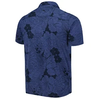 Polo Tommy Bahama Navy Cleveland Guardians Blooms pour homme