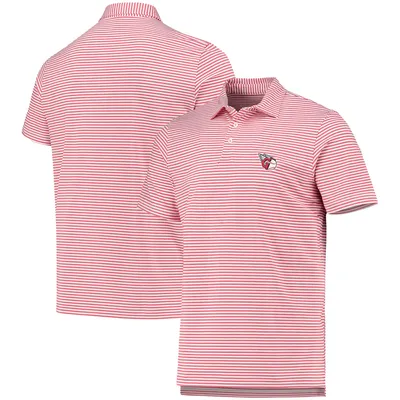 Texas Rangers Vineyard Vines Heathered Winstead Sankaty Polo - Light Blue