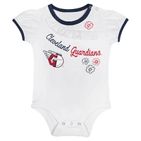 Newborn & Infant Cleveland Guardians Sweet Bodysuit Skirt Set