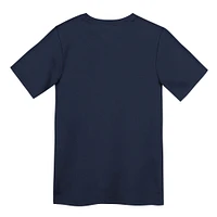 T-shirt Nike bleu marine Cleveland Guardians City Connect pour enfants d'âge préscolaire