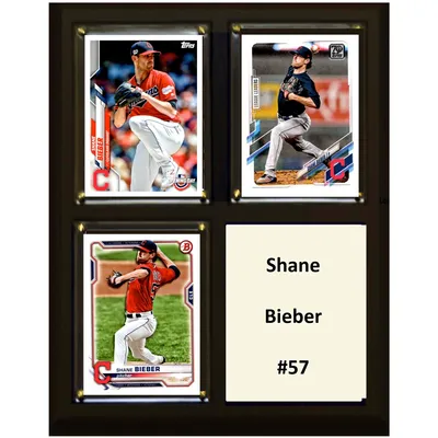 Shane Bieber Cleveland Guardians 8'' x 10'' Plaque