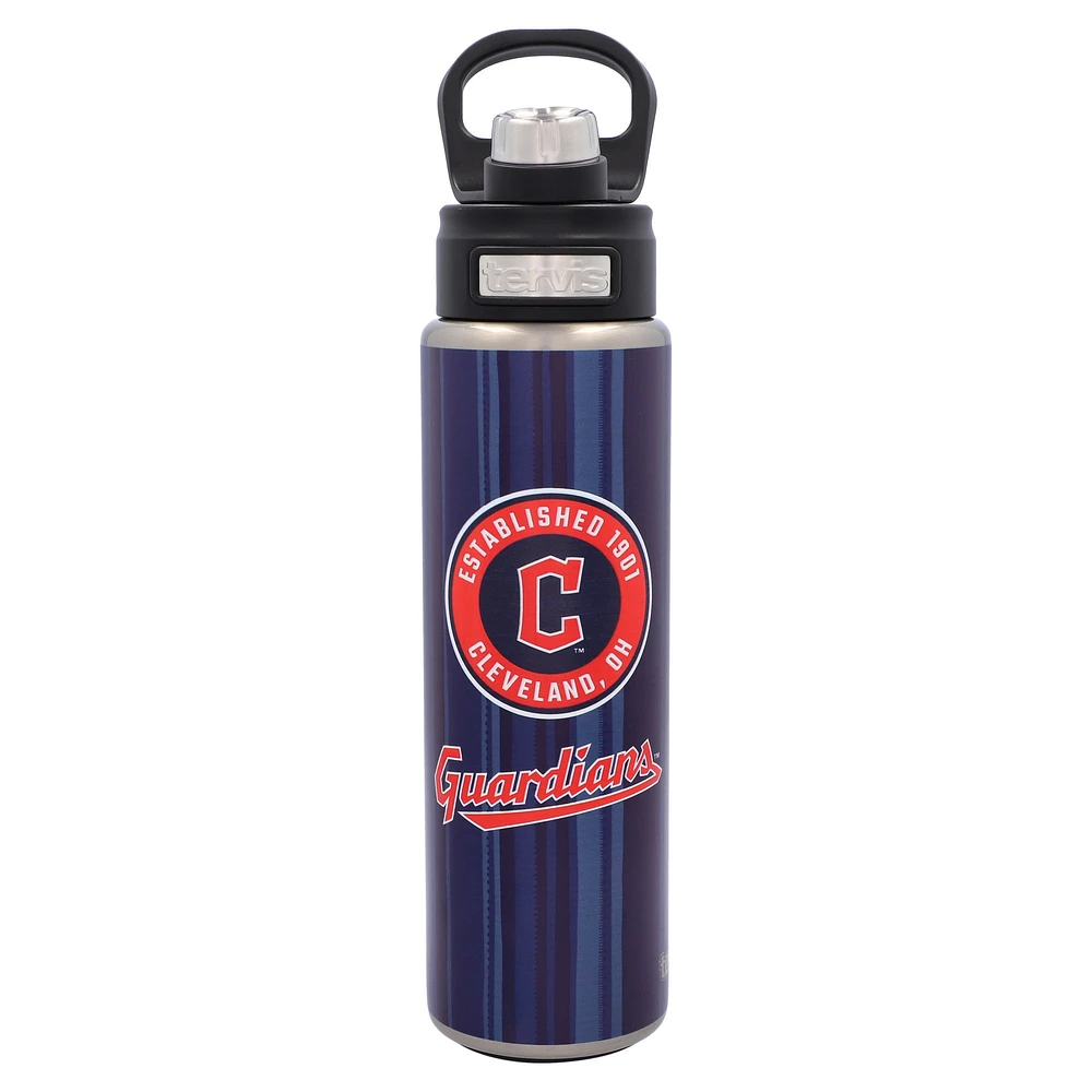 Tervis Cleveland Guardians 24oz. All In Wide Mouth Water Bottle