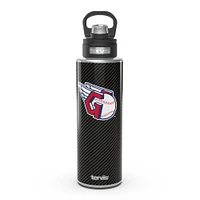 Tervis Cleveland Guardians 40oz. Carbon Fiber Wide Mouth Water Bottle