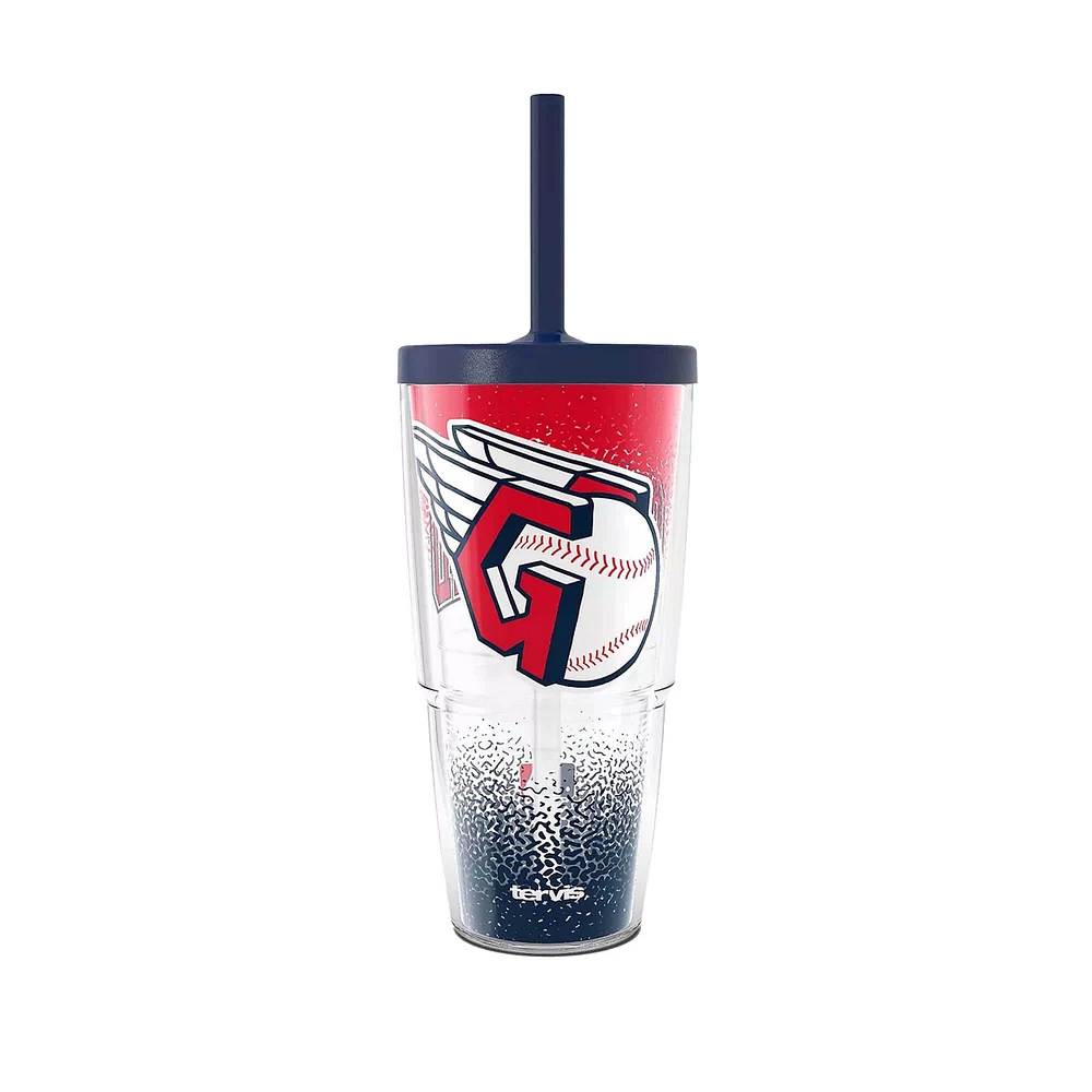 Tervis Cleveland Guardians Defend 24oz. Classic Tumbler With Straw Lid