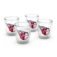 Tervis Cleveland Guardians Four-Pack 12oz. Emblem Tumbler Set