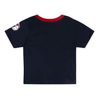 Toddler  Navy Cleveland Guardians Bonus Ball T-Shirt & Shorts Set