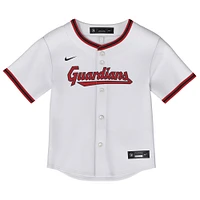 Maillot Nike José Ramírez blanc pour enfant des Cleveland Guardians Replica 2.0